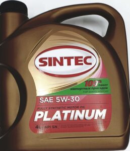שמן מנוע SINTEC PLATINUM 5W30