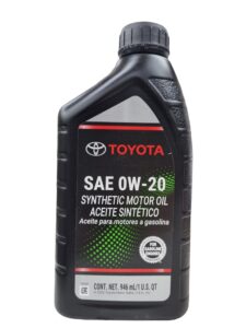 שמן מנוע מקורי טויוטה TOYOTA 0W20