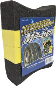 אפליקטור ספוג להברקת צמיגים מארז 2 יח' MAJIC