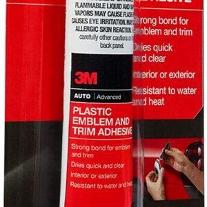 דבק להדבקת סמלים וחלקי פלסטיק ברכב 3M Plastic Emblem and Trim Adhesive