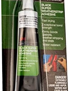 דבק להדבקת גומי דלת ברכב 3M Black Super Weatherstrip Adhesive