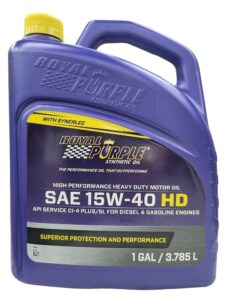 שמן מנוע ROYAL PURPLE 15W40 3.78L