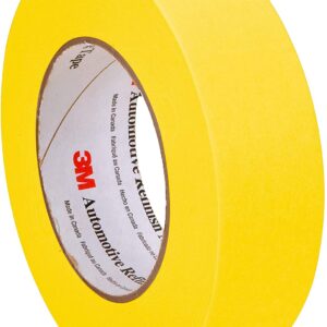 סרט דבק לפוליש מקצועי 18MM צהוב 3M Automotive Refinish Masking Tape