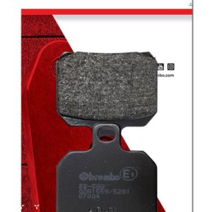 רפידות בלם אופנוע ימאהה Xcity125 ברמבו BREMBO 07004