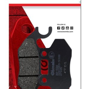 רפידות בלם אופנוע סאניאנג JET4 125 ברמבו BREMBO 07005