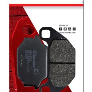 רפידות בלם אופנוע קימקו 125 ,JOYRIDE ברמבו BREMBO 07022