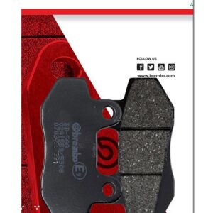 רפידות בלם אופנוע הונדה,קימקו ברמבו BREMBO 07027