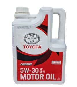 שמן מנוע מקורי טויוטה TOYOTA 5W30 4L