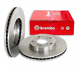סט צלחות בלם אחורי מזדה 3 2.0 חברת BREMBO