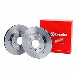 סט צלחות בלם אחורי מזדה CX5 חברת BREMBO