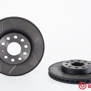 סט צלחות בלם קד' VW מחורצות 288 מ"מ BREMBO