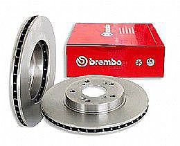 סט צלחות בלם קדמי פסאט מ06,סופרב,לאון  BREMBO