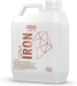 ממיס מתכות מחישוקים וצבע הרכב GYEON Q2M Iron גלון