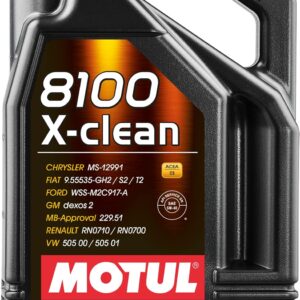 שמן מנוע MOTUL 8100 X-CLEAN 5W40 5L
