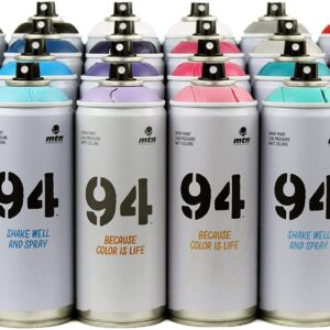 ספריי צבע בגימור מט עמיד במיוחד (94 גוונים) MTN 94