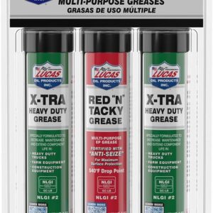 מארז גריזים מיני אדום + ירוק  מקצועי לוקאס LUCAS