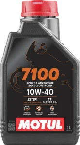 שמן מנוע סינטטי MOTUL 4T 7100 10W40 1L