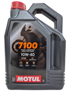 שמן מנוע סינטטי MOTUL 4T 7100 10W40 4L