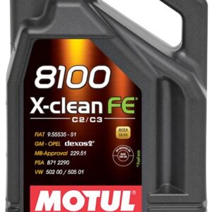 שמן מנוע MOTUL 8100 X-CLEAN FE 5W30  5L