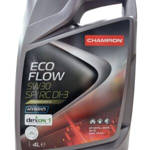 שמן מנוע 5W30 ב-4L חברת CHAMPION ECO FLOW SP/RC d1-3