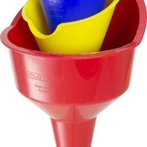 סט משפכים מקצועי 3 יח' FloTool ארה"ב