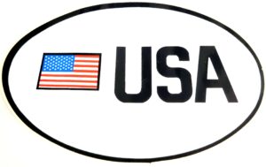 מדבקה דגל ארה"ב USA