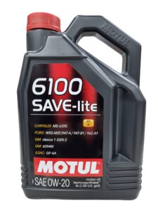 שמן מנוע MOTUL 6100 SAVE-LITE 0W20