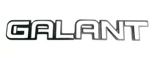סמל מיצובישי כיתוב GALANT