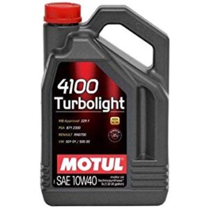 שמן מנוע MOTUL 4100 TURBOLIGHT  10W40 5L