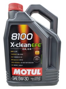 שמן מנוע MOTUL 8100 X-CLEAN EFE 5W30  5L