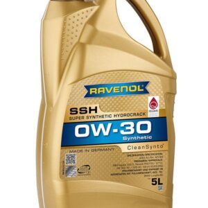 שמן מנוע RAVENOL Super Synthetic Hydrocrack SSH SAE 0W-30 5L