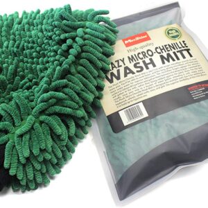 כפפת מיקרופייבר לולאות מקצועית Maxshine Micro Chenille Microfiber Wash Mitt
