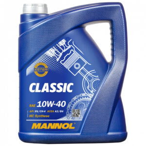 שמן מנוע MANNOL 7501 CLASSIC 10W40 5L