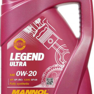 שמן מנוע MANNOL LEGEND ULTRA 7918 5L 0W20