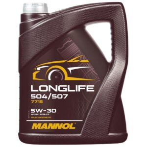 שמן מנוע MANNOL 7715 LONG LIFE 5W30 5L