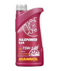שמן גיר MANNOL 8102 MAXPOWER 4X4 75W140 1L