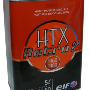 שמן מנוע 20W50 לרכבי אספנות ELF HTX RETRO 2