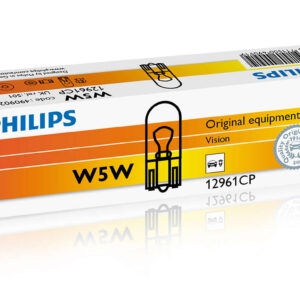10 יח' נורות חניה 12V W5W חברת PHILIPS