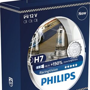 סט נורה 12V 60/55W RacingVision H7-150%