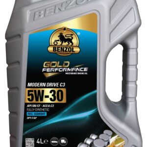 שמן מנוע BENZOL GOLD 4L 5W30