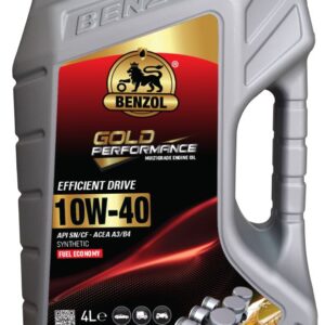 שמן מנוע BENZOL GOLD 4L 10W40