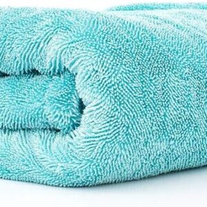 מגבת מיקרופייבר גדולה לייבוש הרכב THE RAG COMPANY The Liquid8r - Absorbent 70/30 Blend Microfiber