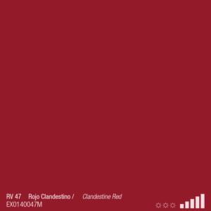 ספרי צבע מט אדום כהה MTN RV- 47  CLANDESTINE RED