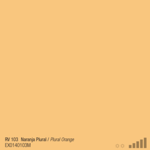 ספריי צבע מט כתום בהיר MTN RV-103 PLURAL ORANGE