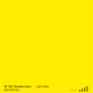 ספריי צבע מבריק צהוב בהיר RV1021 LIGHT YELLOW