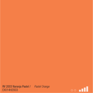 ספריי צבע מבריק כתום פסטל RV2003 PASTEL ORANGE