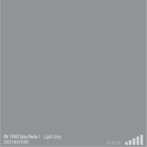 ספריי צבע מבריק אפור פנינה RV7040 PEARL GREY