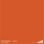 ספריי צבע מבריק חרדל RV8023 MUSTARD