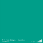 ספריי צבע מבריק ירוק מנתח RV21S SURGICAL GREEN