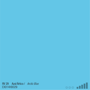 ספריי צבע מבריק כחול ארקטיקה RV29 ARCTIC BLUE